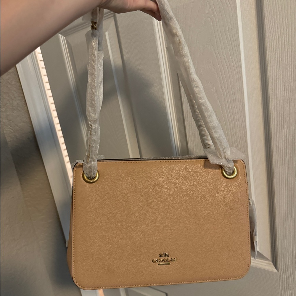 Coach Bryant Convertible Caryall Pebbled Leather